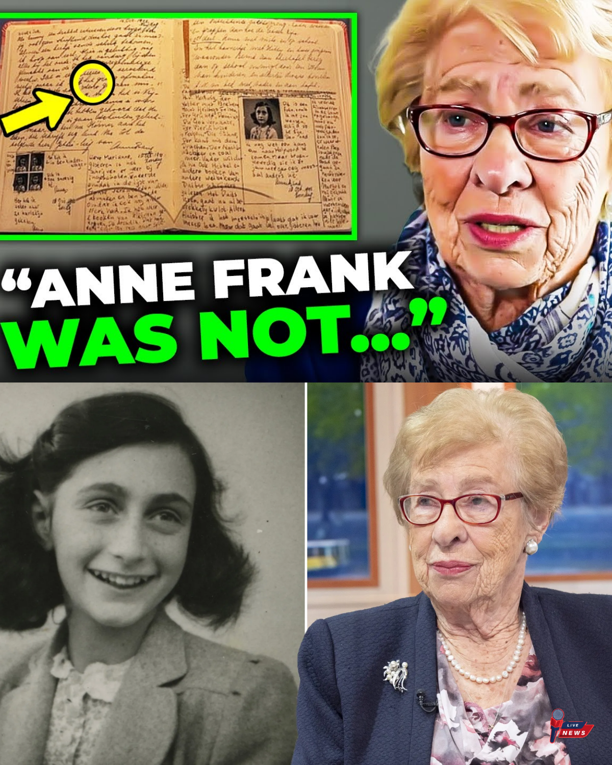 “Before She Died, Anne Frank’s Stepsister Finally Revealed What She Found After the War”