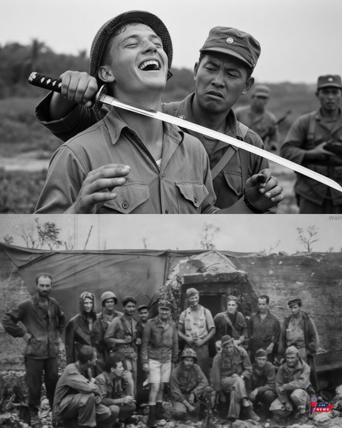 When 54 Japanese Tried to Execute One American — He Killed Them All in 7 Minutes