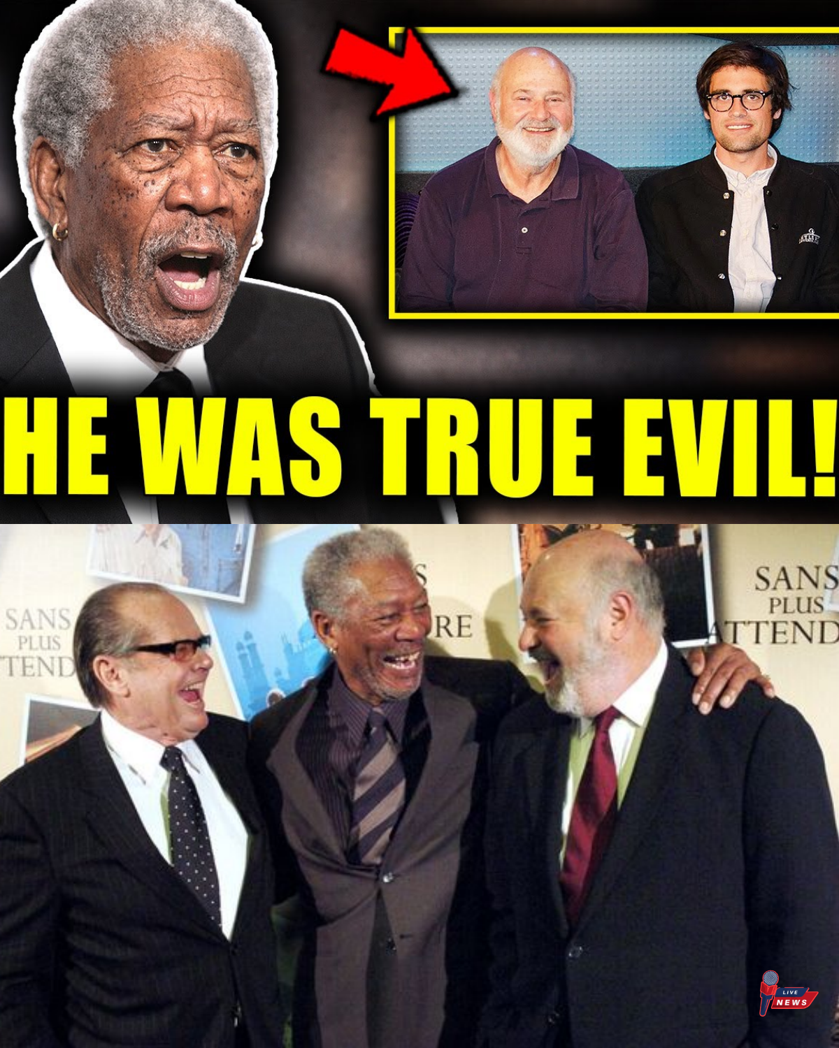 Morgan Freeman REVEALS What Hollywood HID About Rob Reiner’s Son – This Changes Everything