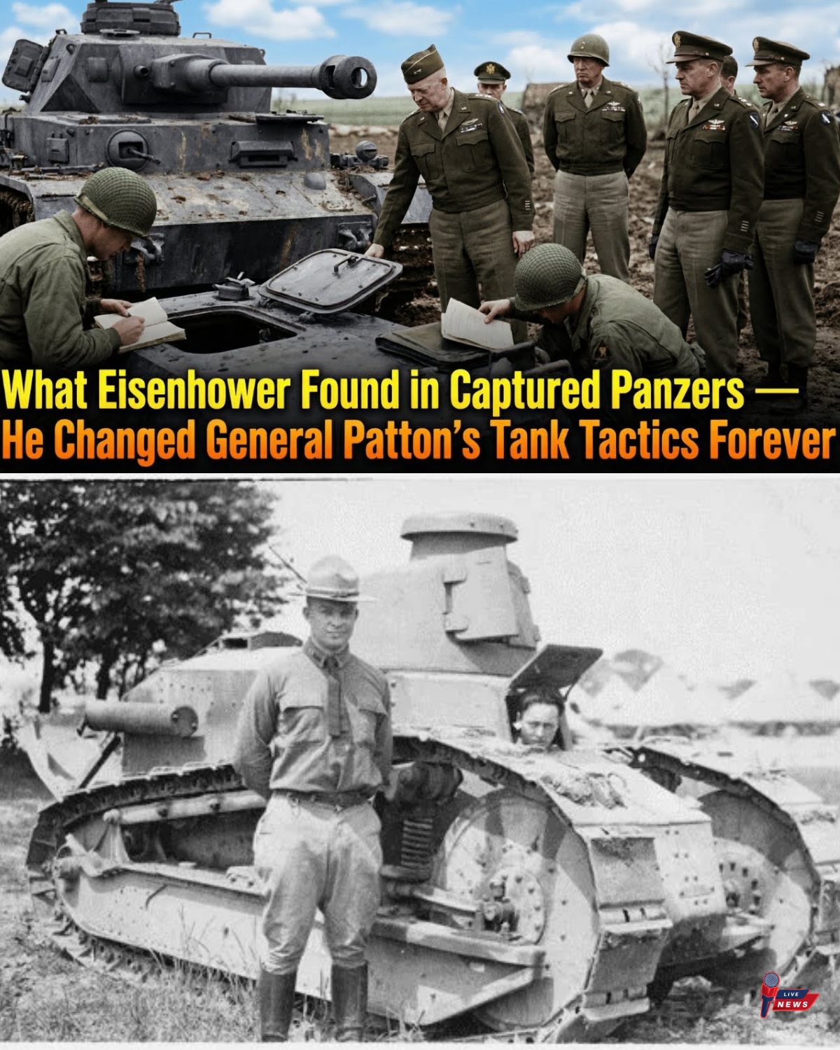 What Eisenhower Found in Captured Panzers — He Changed General Patton’s Tank Tactics Forever