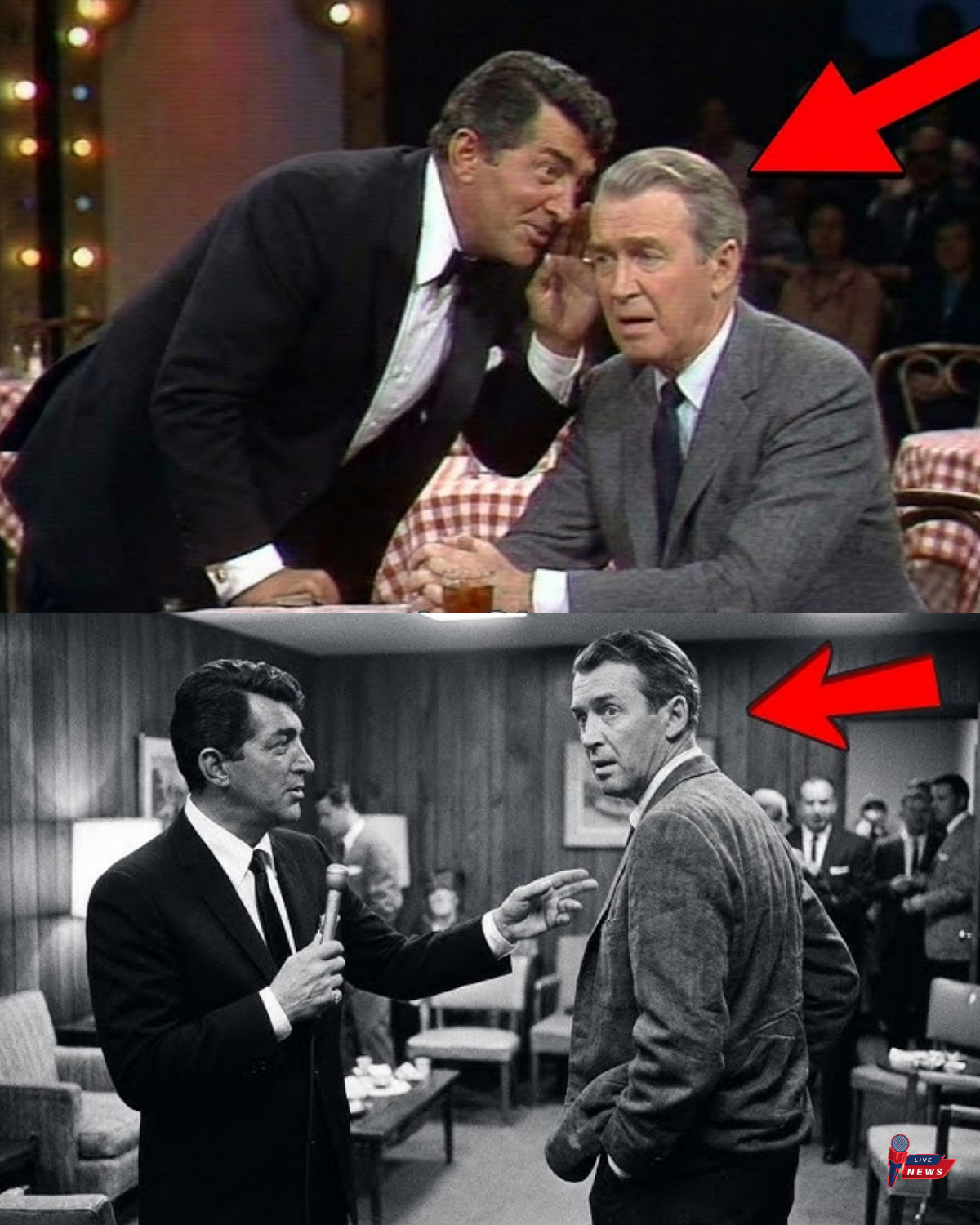 Jimmy Stewart’s Mind Went BLANK on Live TV—What Dean Martin Did Next Left Everyone Crying