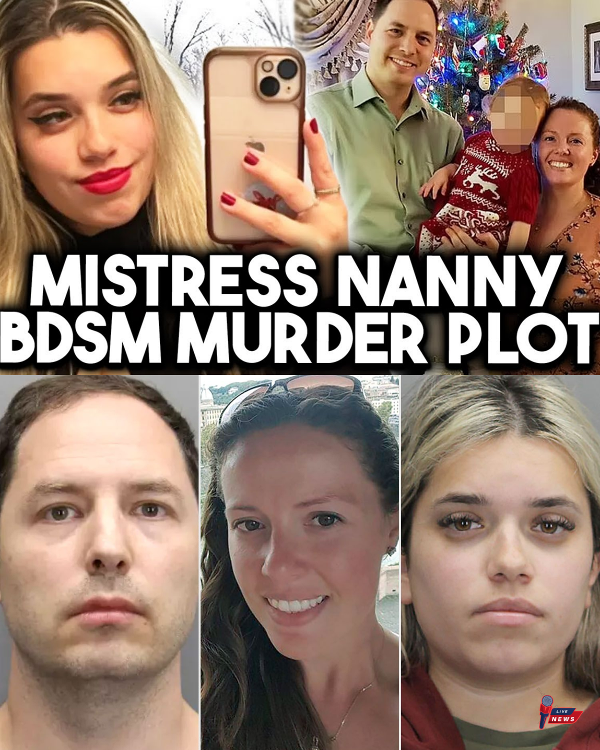 Scheming Husband’s Filthy Mistress Catfish BDSM Murder Plot? – Au Pair Murder, Brendan Banfield