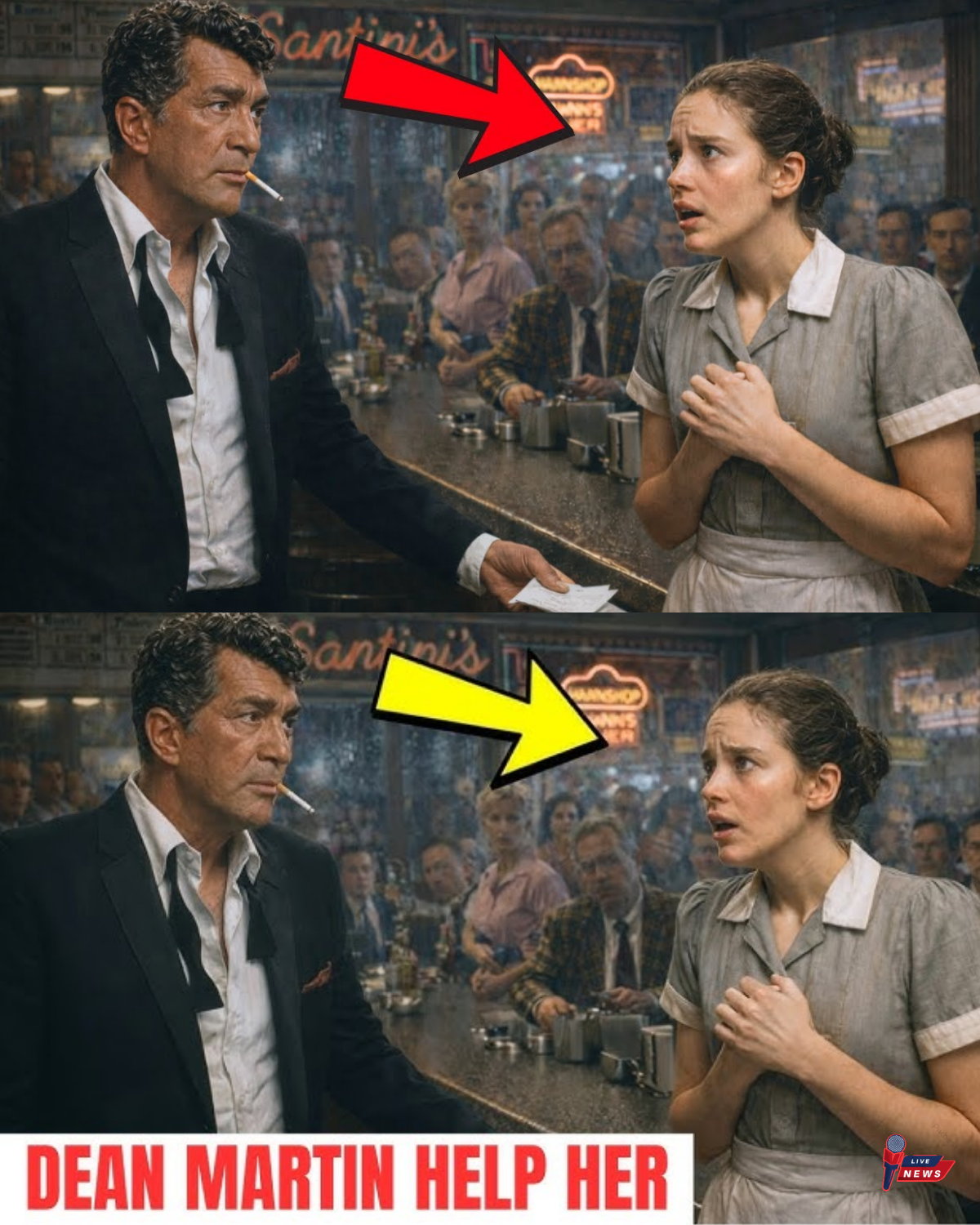 Waitress Is Fired for Helping Dean Martin — What He Did the Next Day Sh0cked Everyone!