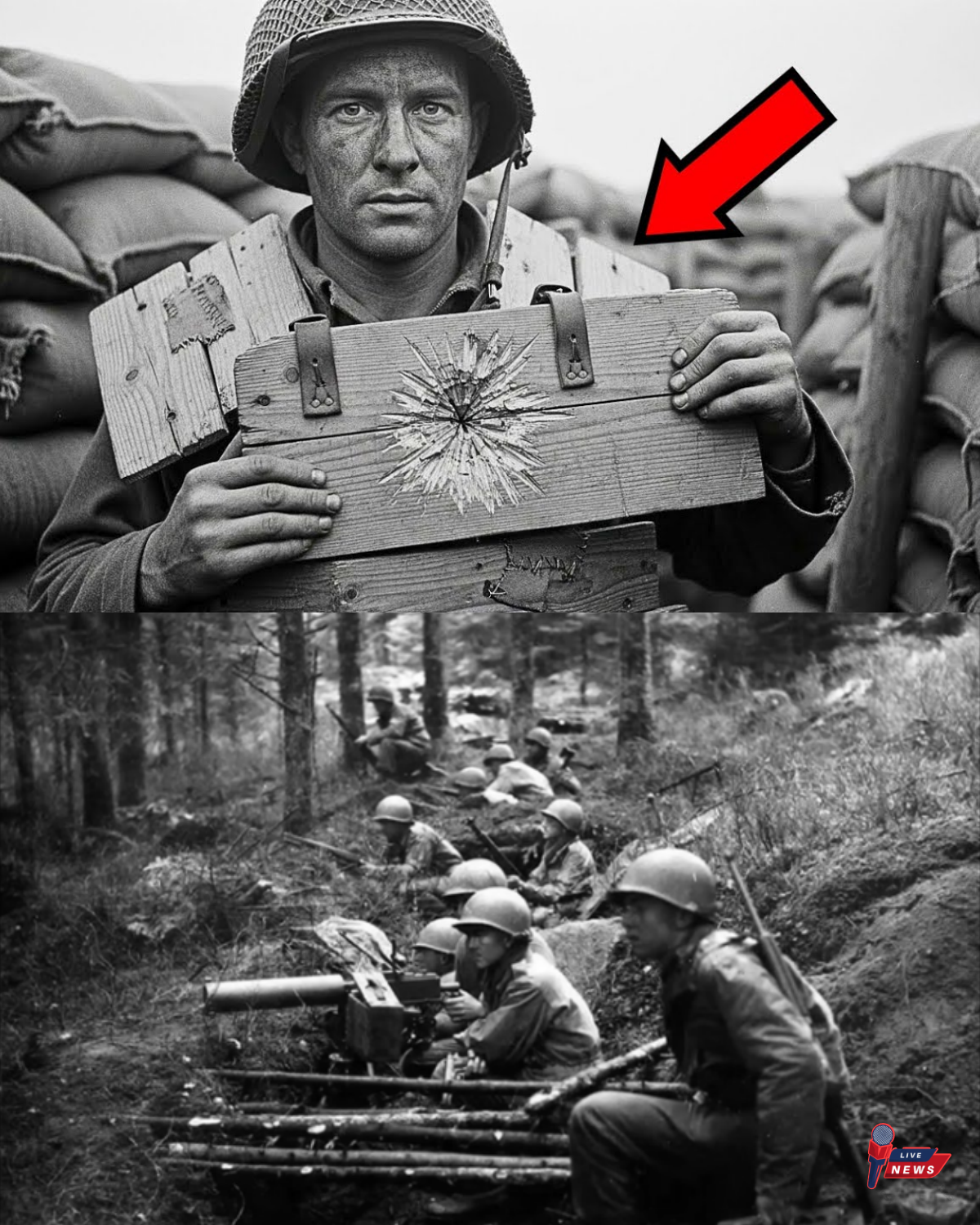 They Mocked His “Stupid” Wooden Armor — Until It Stopped a German Bullet