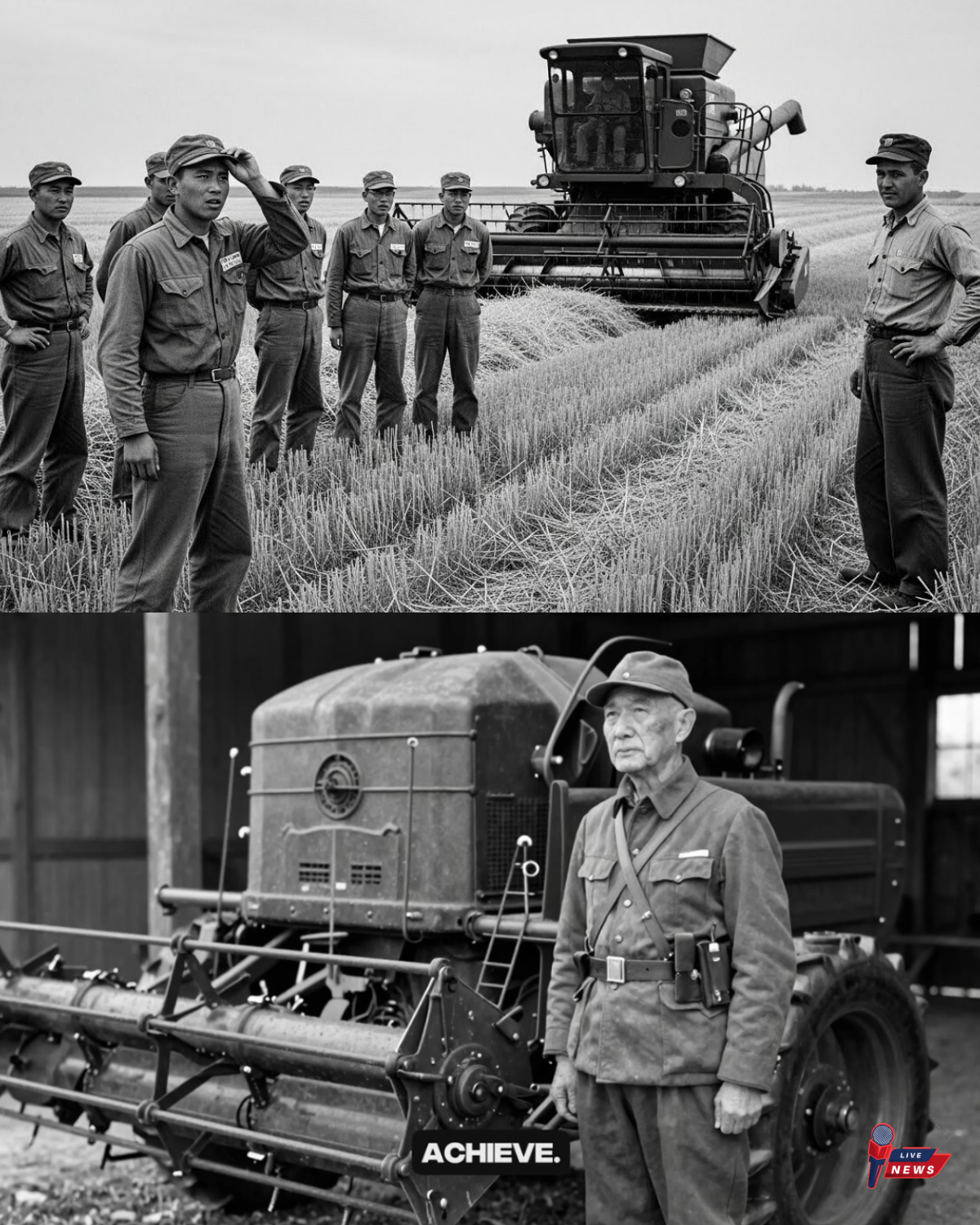 Japanese POWs in Nebraska Were Shown a Combine Harvester — They Thought It Was a War Machine