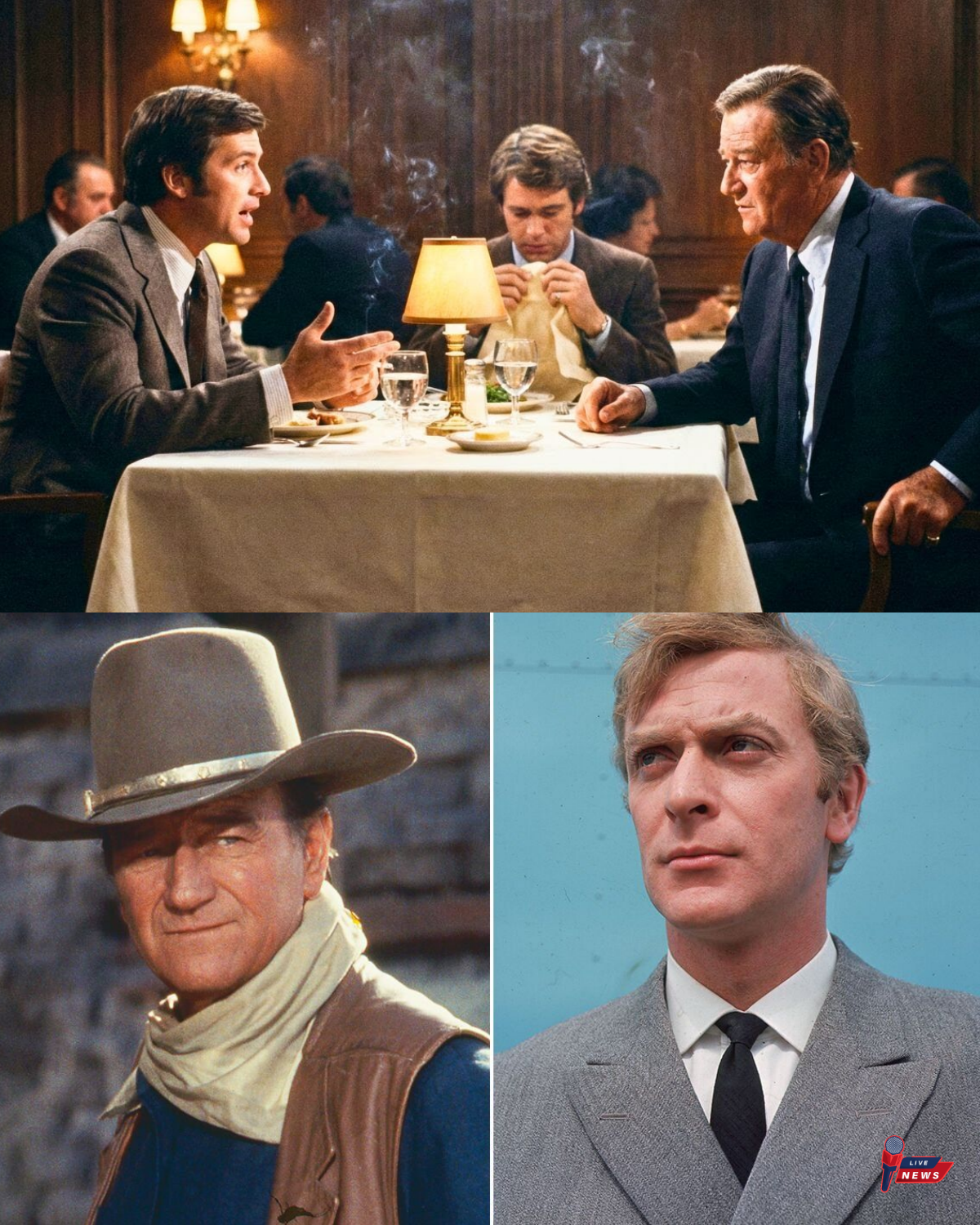 A Studio Head Humiliated Michael Caine—John Wayne’s Silence Said Everything