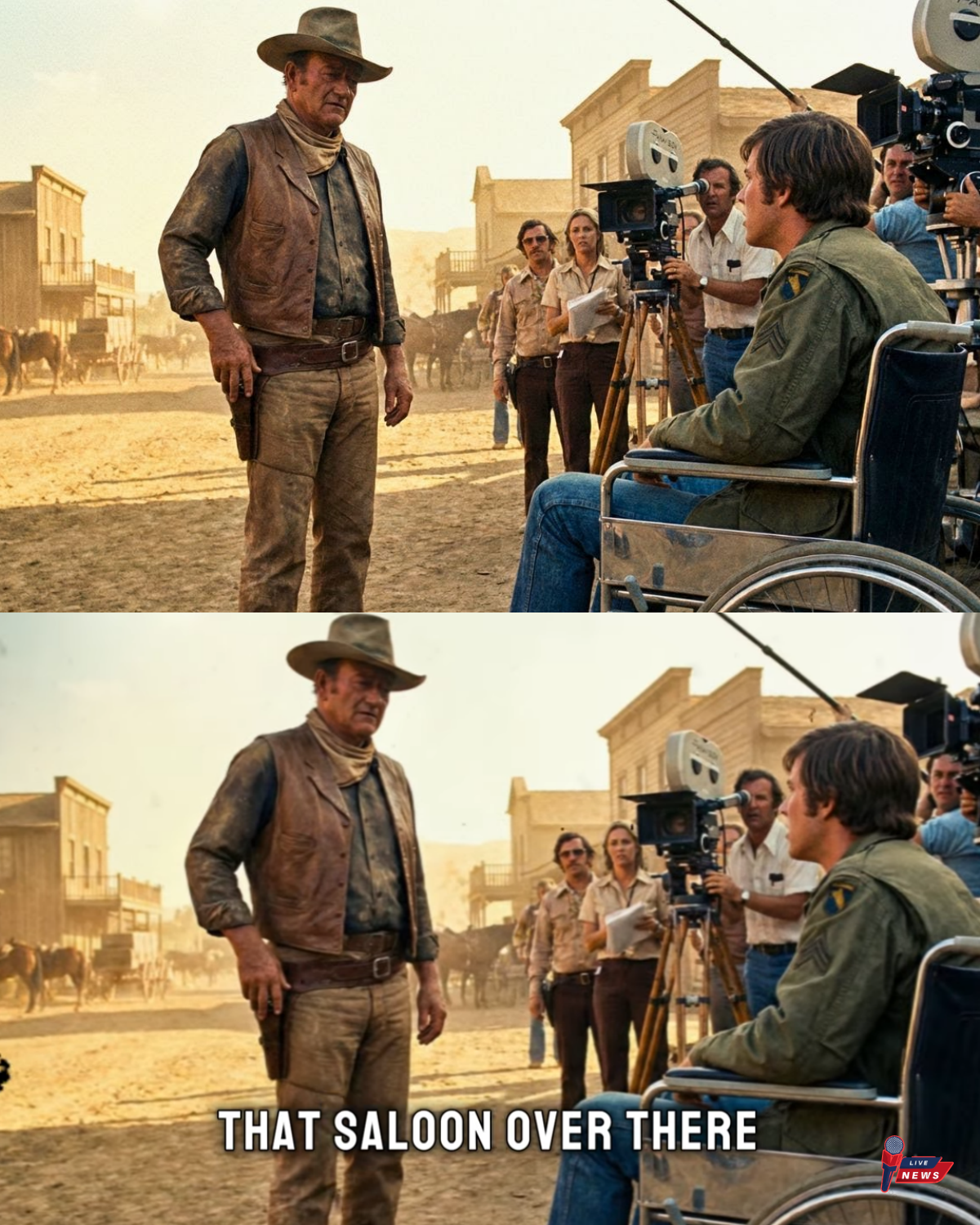 John Wayne Noticed a Wheelchair in the Front Row—The Quiet Decision That Followed