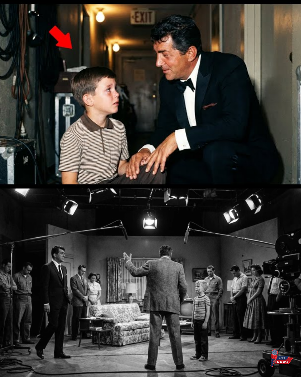 Dean Martin Caught a Director Hitting a Child Actor — What Happened Next Ended the Director’s Career
