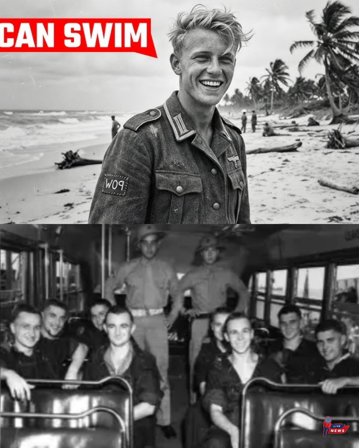 German POWs in Florida Were Taken to the Beach – They Were Sh0cked Americans Just Let Them Swim