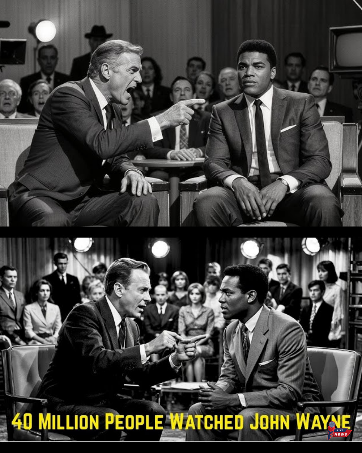 “40 Million People Watched John Wayne ATTACK Ali — Nobody Expected What Happened Next”