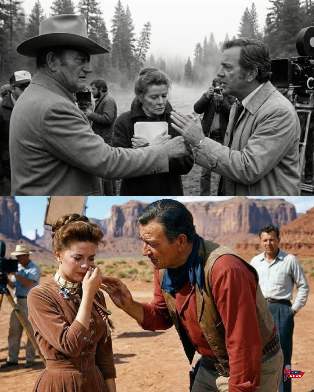 When a Studio Executive Insulted Katherine Hepburn — John Wayne’s Response Was LEGENDARY