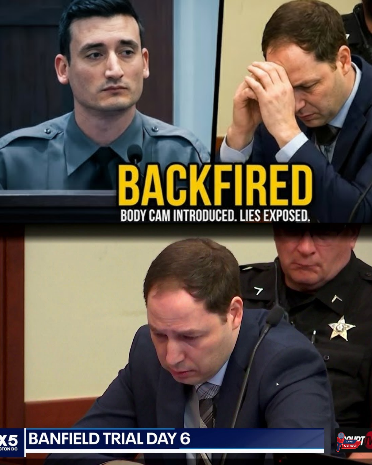 Defense Body Cam Backfires: Officer Confirms Banfield Not Rendering Aid