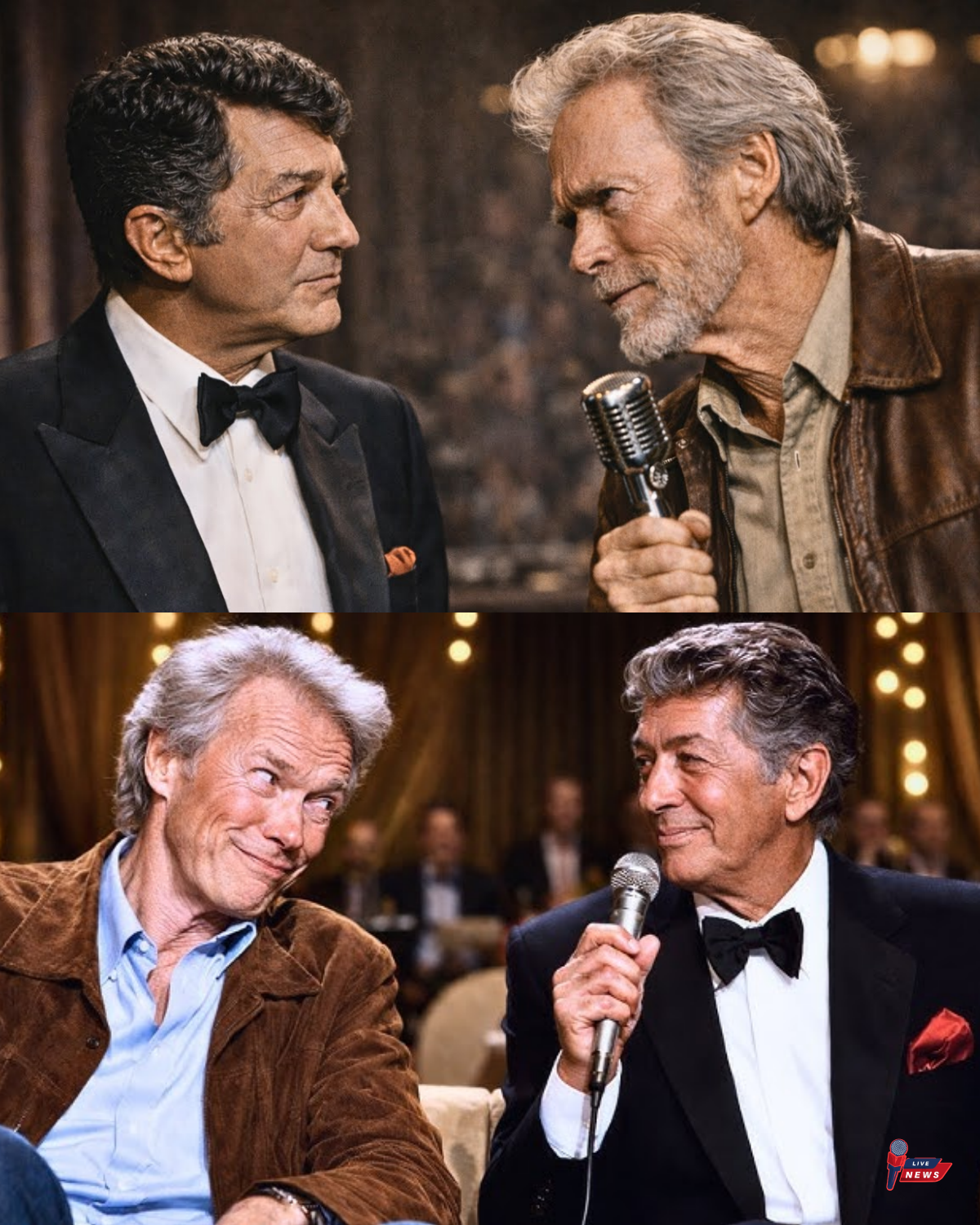 Dean Martin Asked Clint Eastwood to Sing as a Joke — His Voice Stunned the Audience!