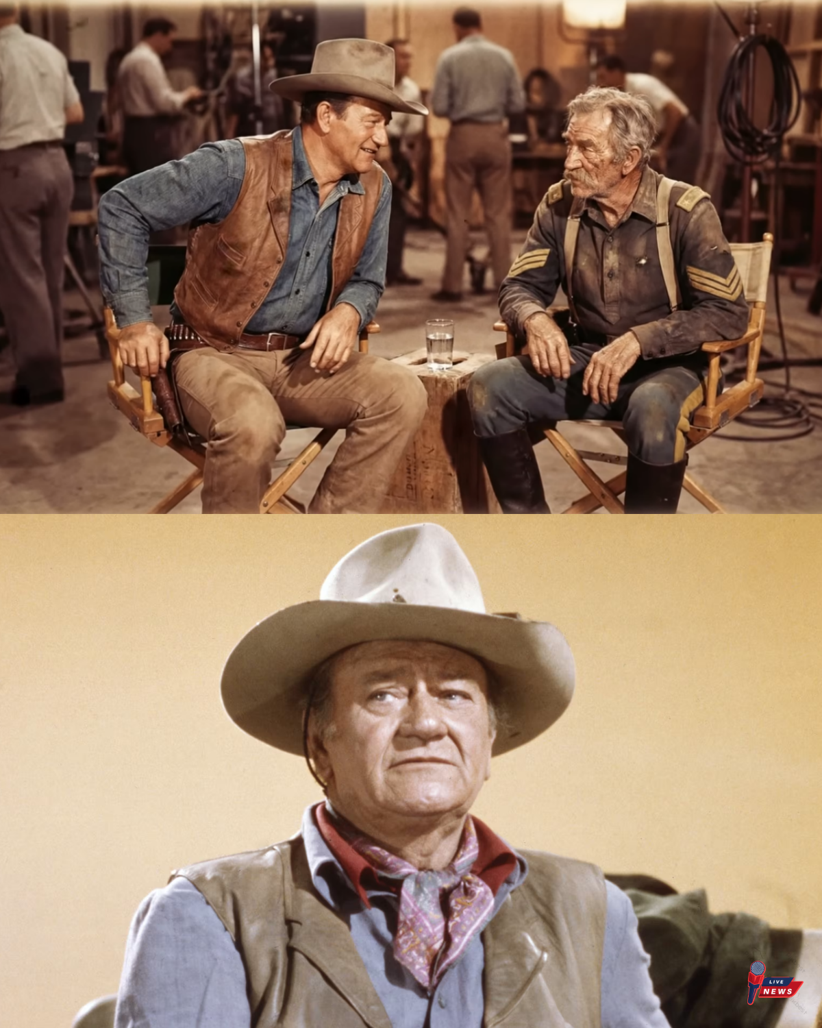 An Old Actor Had a Coughing Fit on Set—What John Wayne Did Next Gave Him 5 More Years