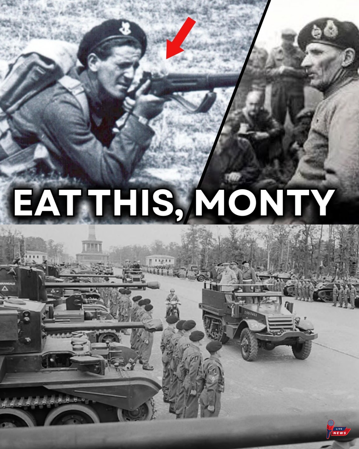 The Day a Canadian Soldier Did What Patton Dreamed Of: Publicly HUMILIATING Montgomery