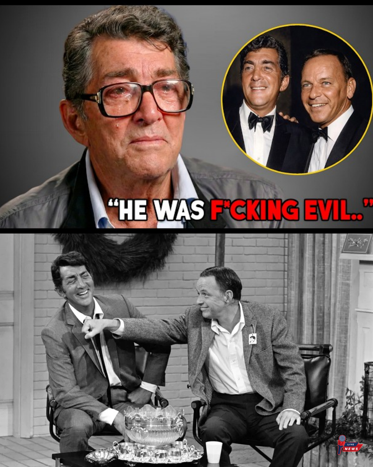 Before His Death, Dean Martin Reveal Why He Erased Frank Sinatra From His Life
