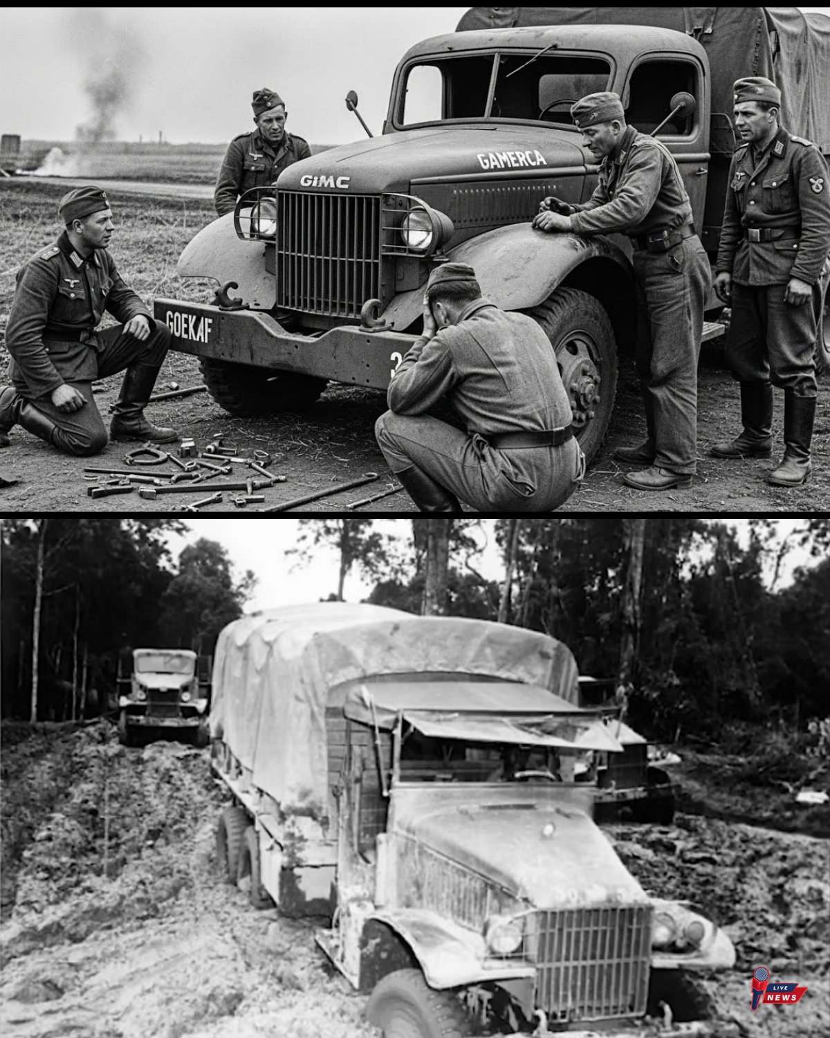Wehrmacht Mechanics Captured a GMC Truck… Then Realized Germany Was Doomed