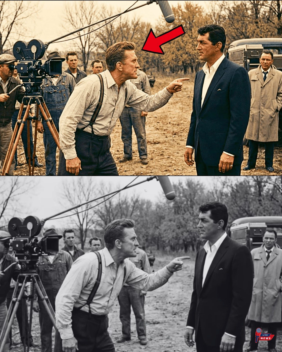 Kirk Douglas Challenged Dean Martin to a Fistfight – What Happened in Parking Lot Changed Both Men