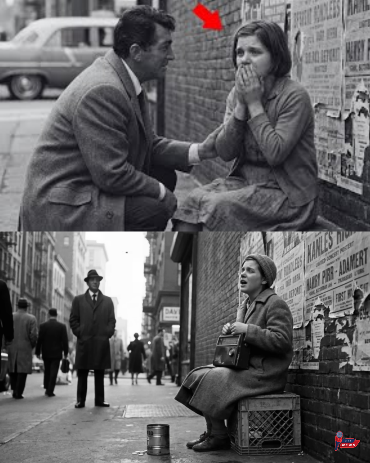 Dean Martin Heard a Blind Girl Singing His Song – He Stopped His Car and Changed Everything