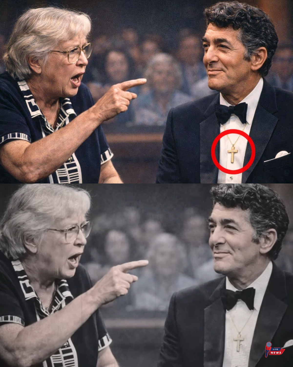 Madalyn Murray Mocked Dean Martin’s Faith on Live TV — His Calm Response Left the Studio Speechless!
