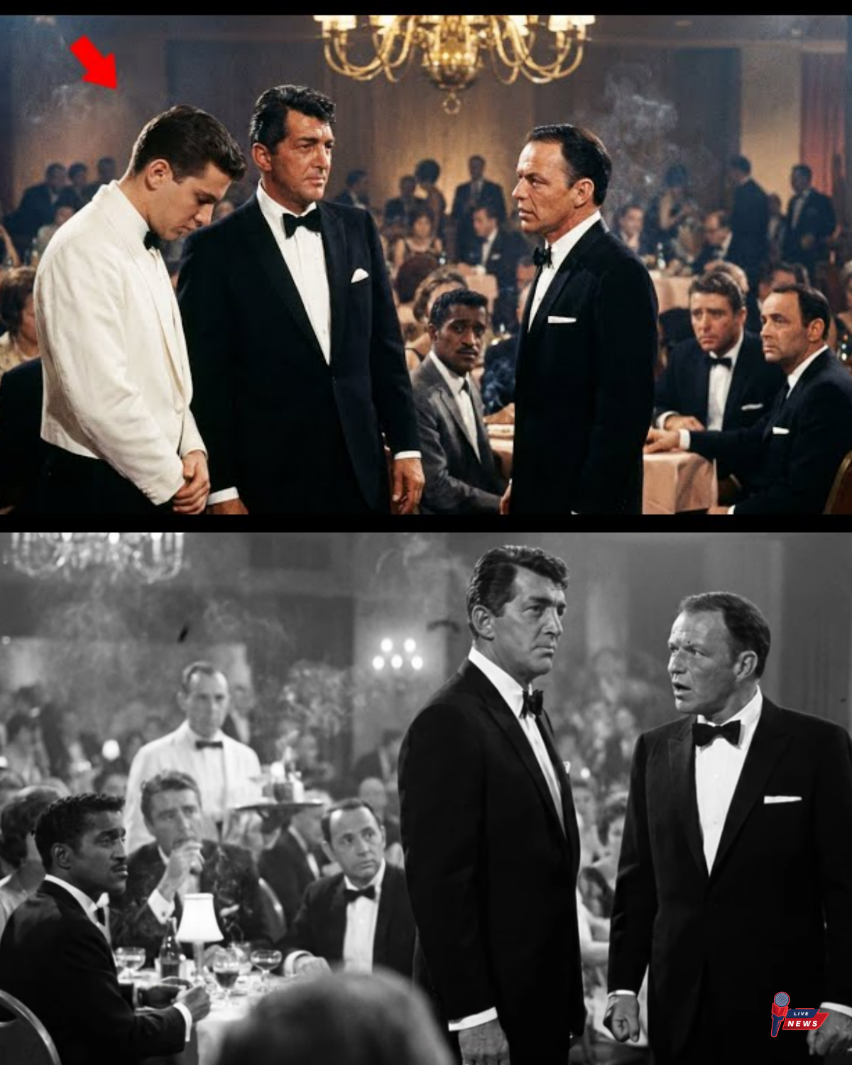 Frank Sinatra Was About to Destroy a Waiter’s Life — Dean Martin Stopped Him With 6 Words