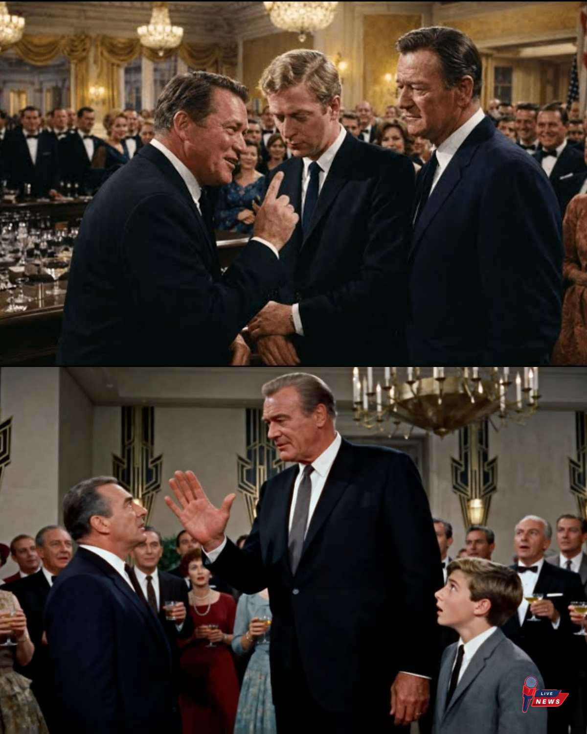 Michael Caine Was Humiliated by a Studio Head — John Wayne’s Cold Response Silenced The Room