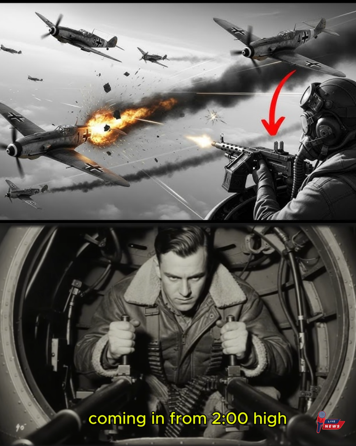 How One Gunner’s “Brutal” Tactic Destroyed 12 BF 109s in 4 Minutes — Changed Air Combat Forever