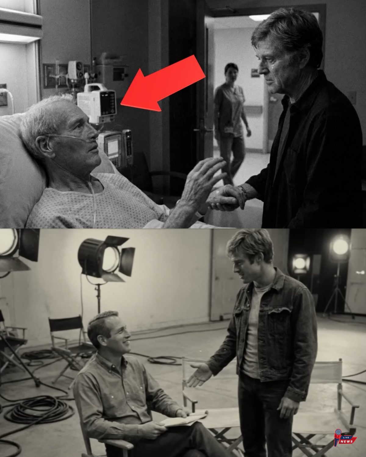 Newman refused ALL visitors — Redford’s first words when he opened the door left everyone in TEARS