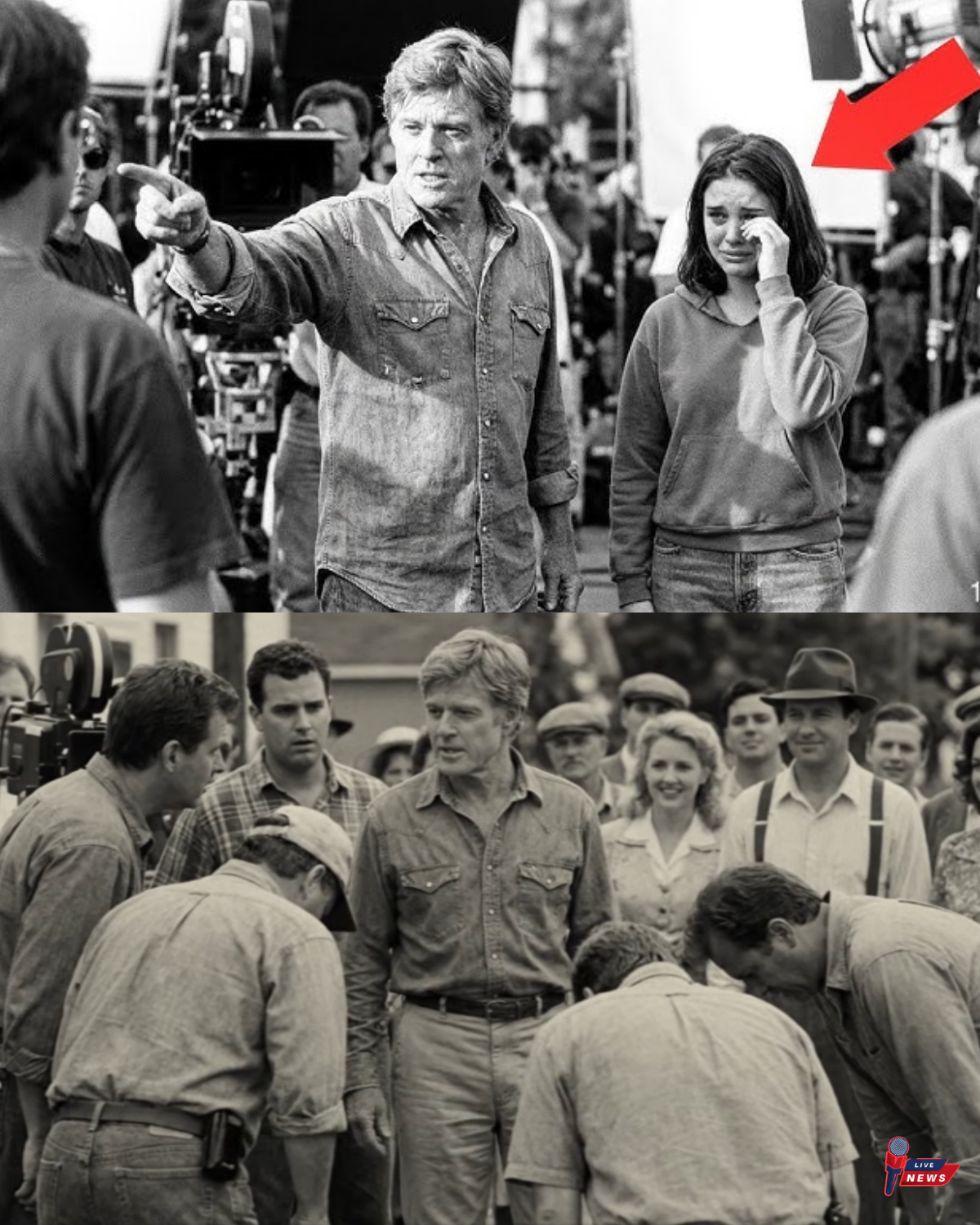 Film crew treated extras like TRASH — Redford’s response made the entire set applaud