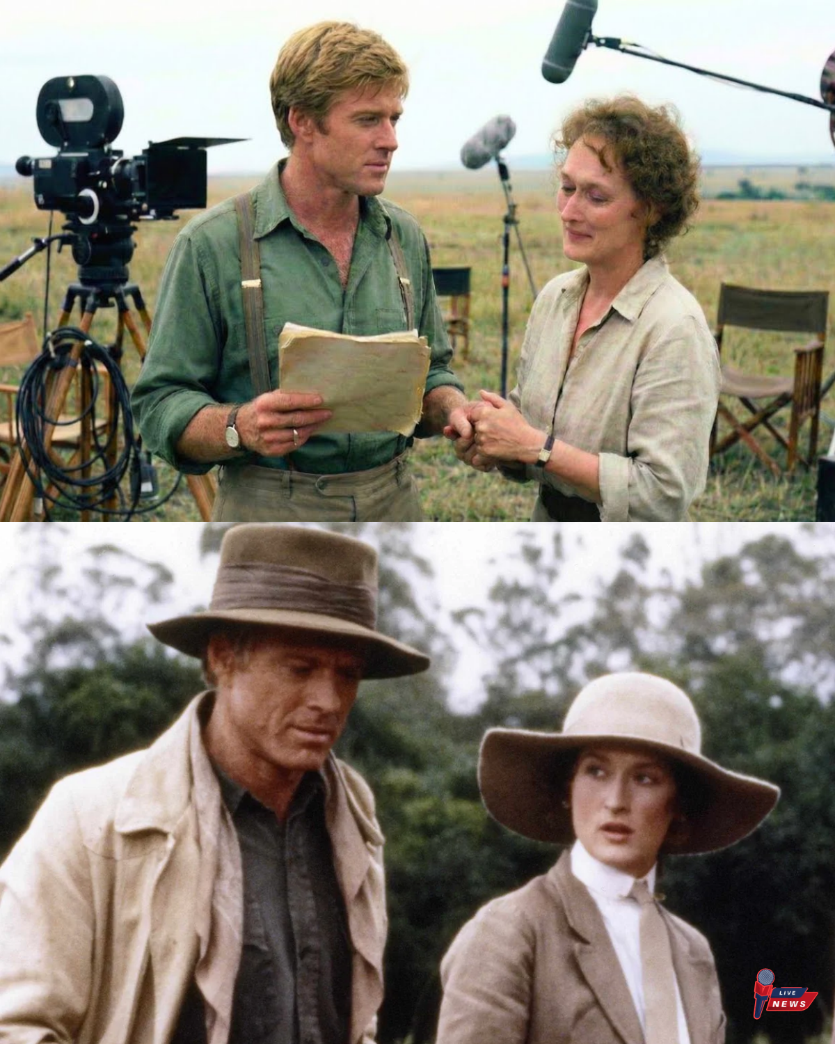 Redford BROKE DOWN Crying During Final Scene with Meryl Streep — The Director Refused to Cut