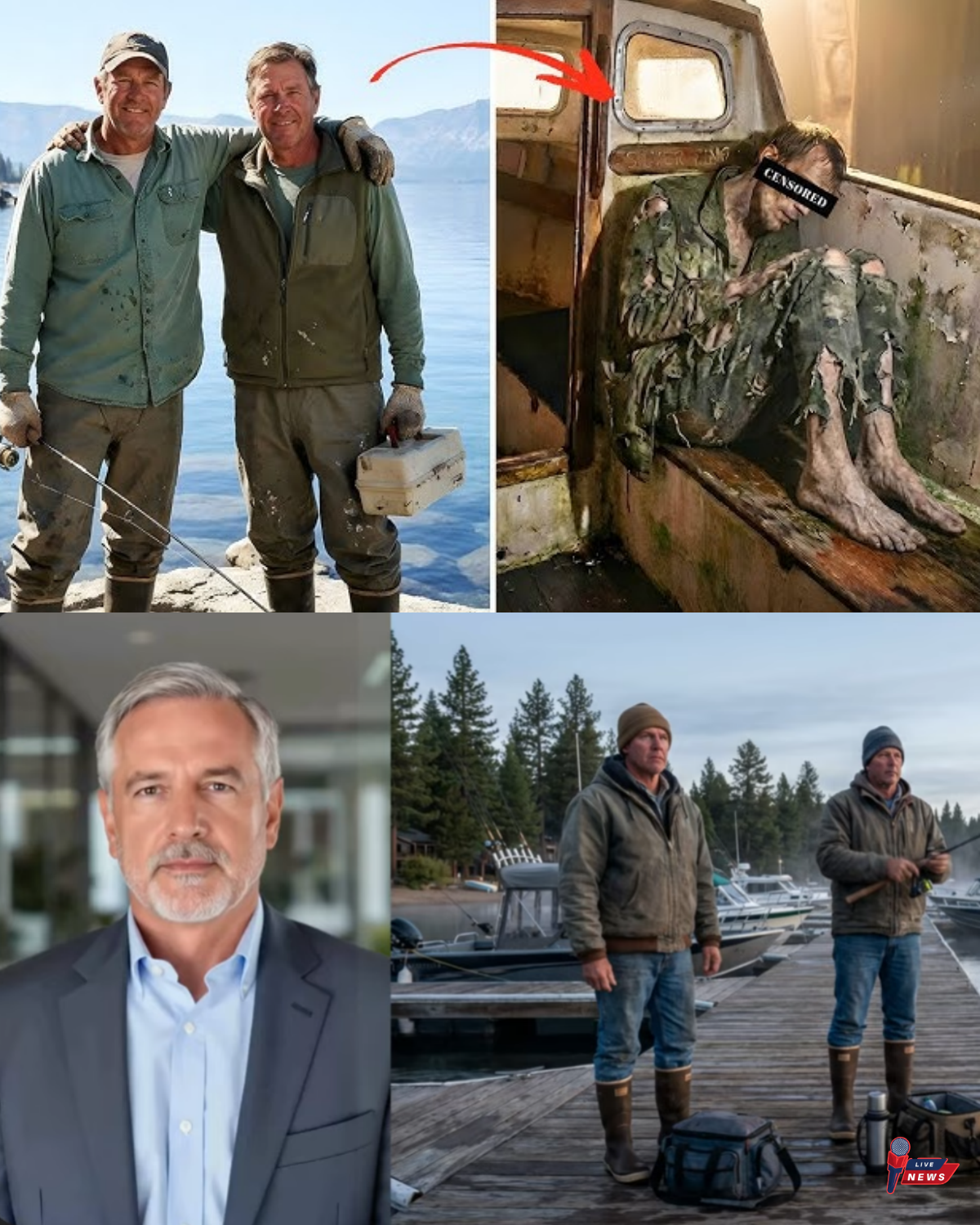 2 Fishermen Vanished In Lake Tahoe—6 Years Later One Was Found In Boat That Had Never Been Recovered