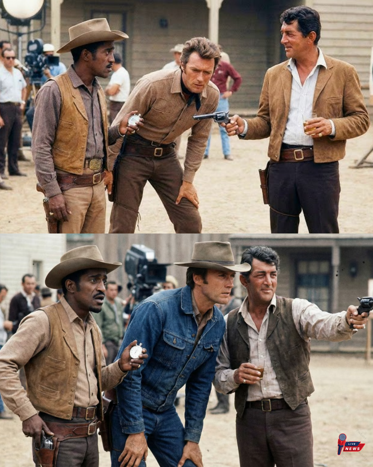 Sammy Davis Jr.’s lightning speed amazed Clint Eastwood—Dean Martin’s 0.19s move stunned all
