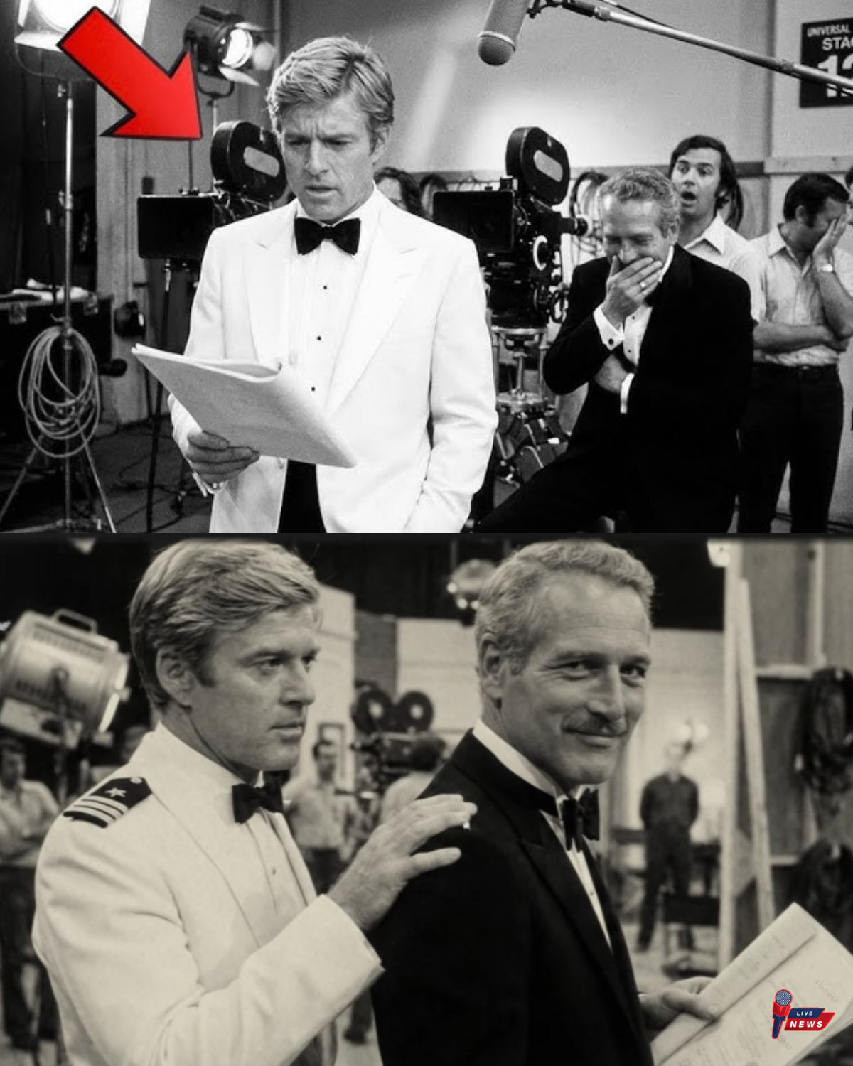 Newman REPLACED Redford’s script with THIS — when Redford read it out loud, the crew LOST IT