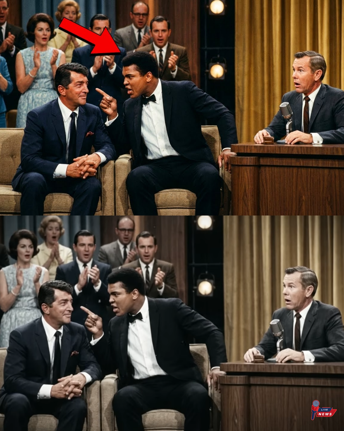 70 Million People Watched Ali ATTACK Dean Martin – Nobody Expected What Happened Next