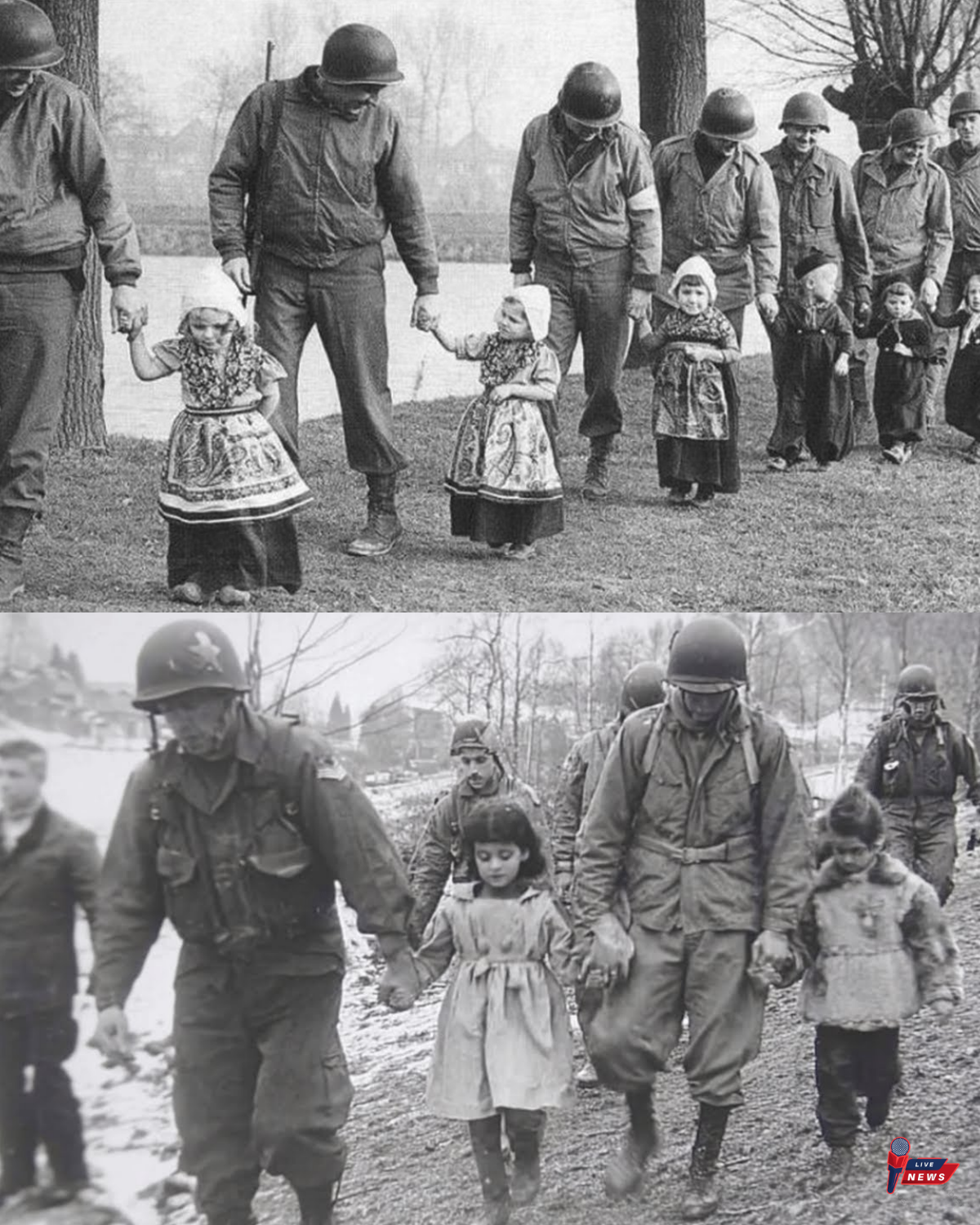 Dutch Civilians Broke Down When American Soldiers Saved Their Children From Starvation