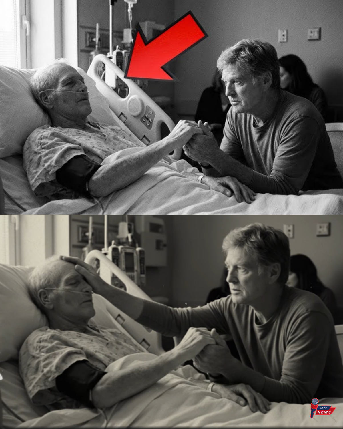 Paul Newman GRABBED Redford’s hand in hospital — what he whispered made Redford FREEZE