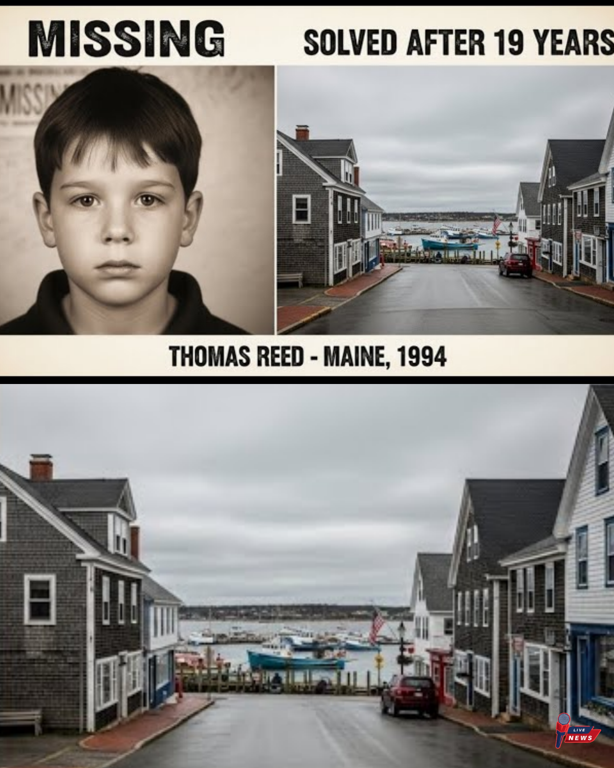 Maine Cold Case SOLVED by DNA: Thomas Reed, 9 – Missing Boy Found Alive After 19 Years…