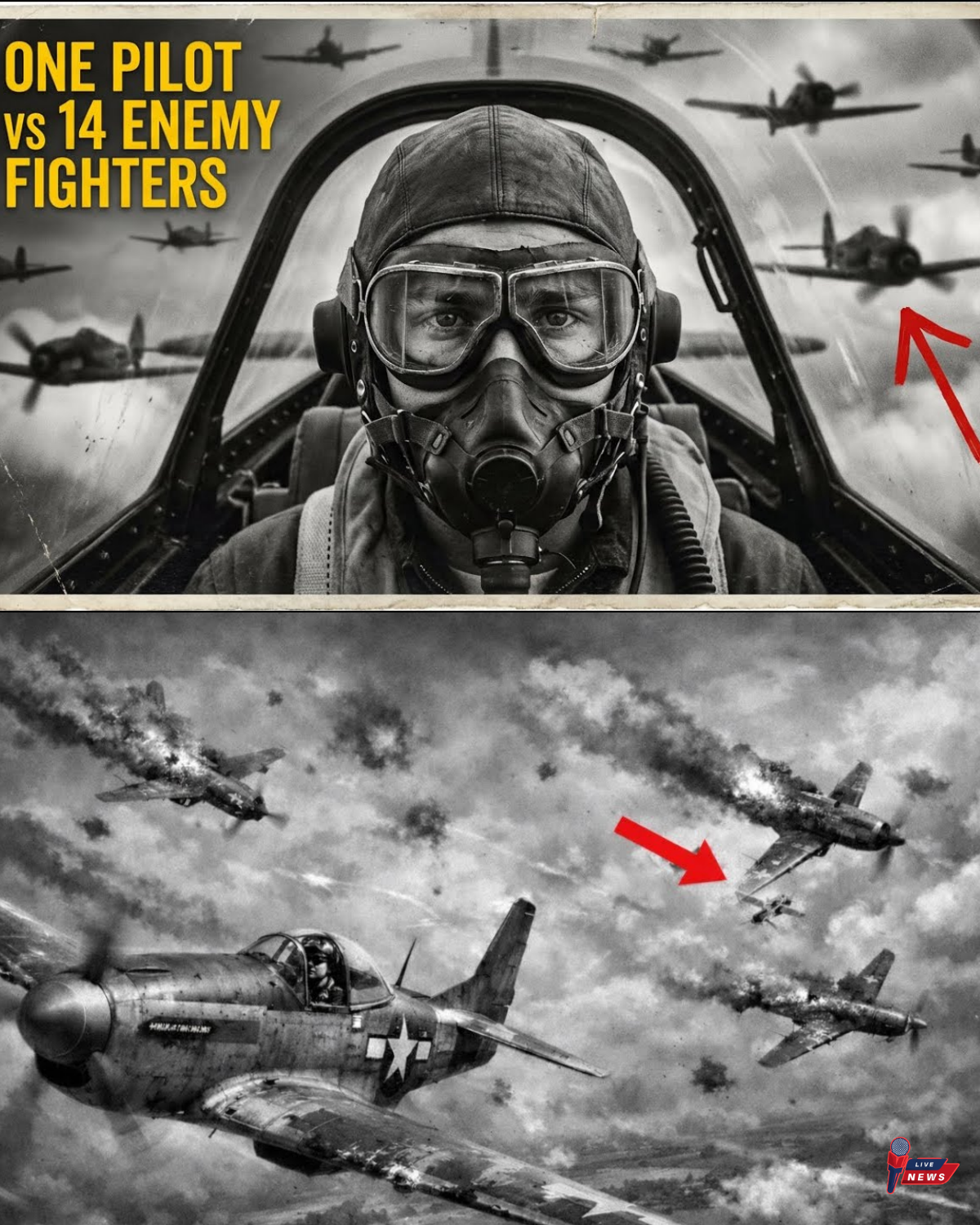 They Mocked This “Deathtrap” P-51 — Until One Rookie Outflew 14 Luftwaffe Aces in 3 Minutes
