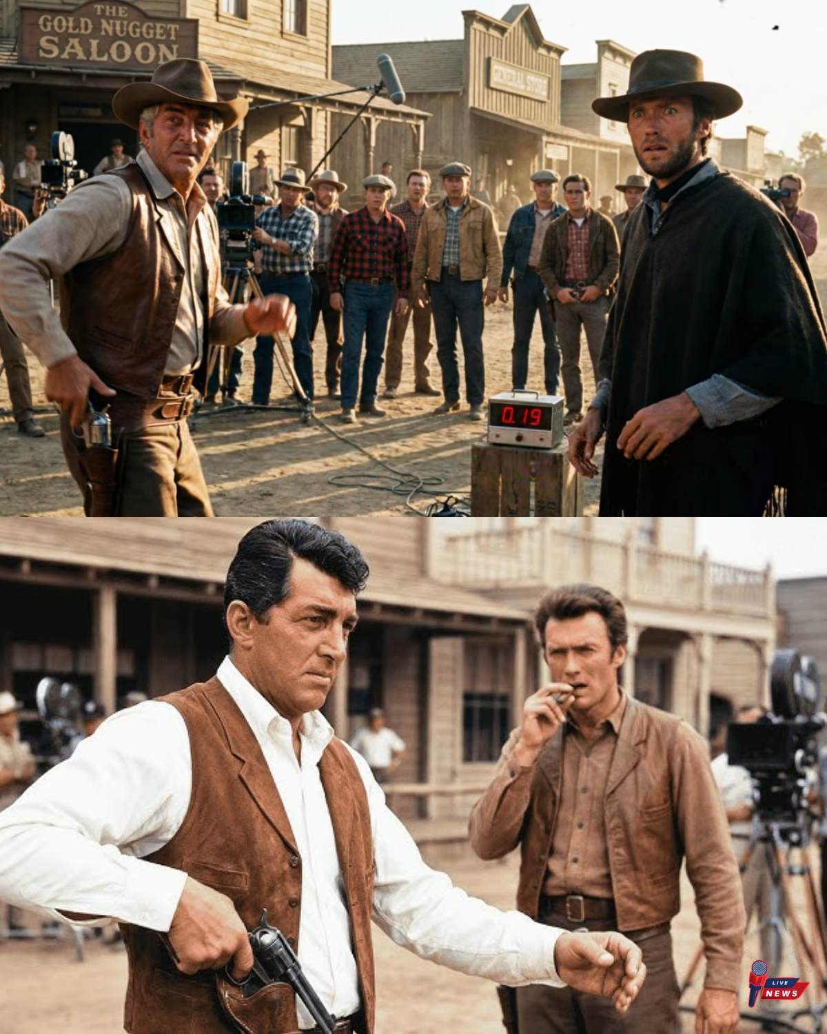 Clint EastwoodThought HEWas the Fastest—Dean Martin’s0.19Second Draw Left theWesternLegendSPEECHLESS
