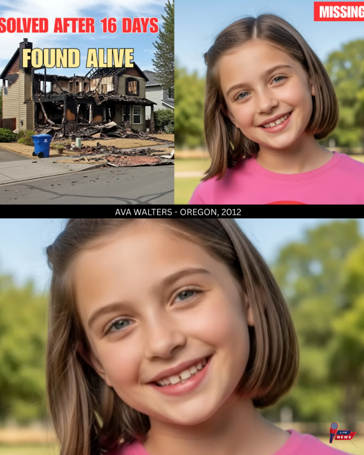 FOUND ALIVE: 9-Year-Old Ava Walters Missing in Oregon – Solved After 16 Days