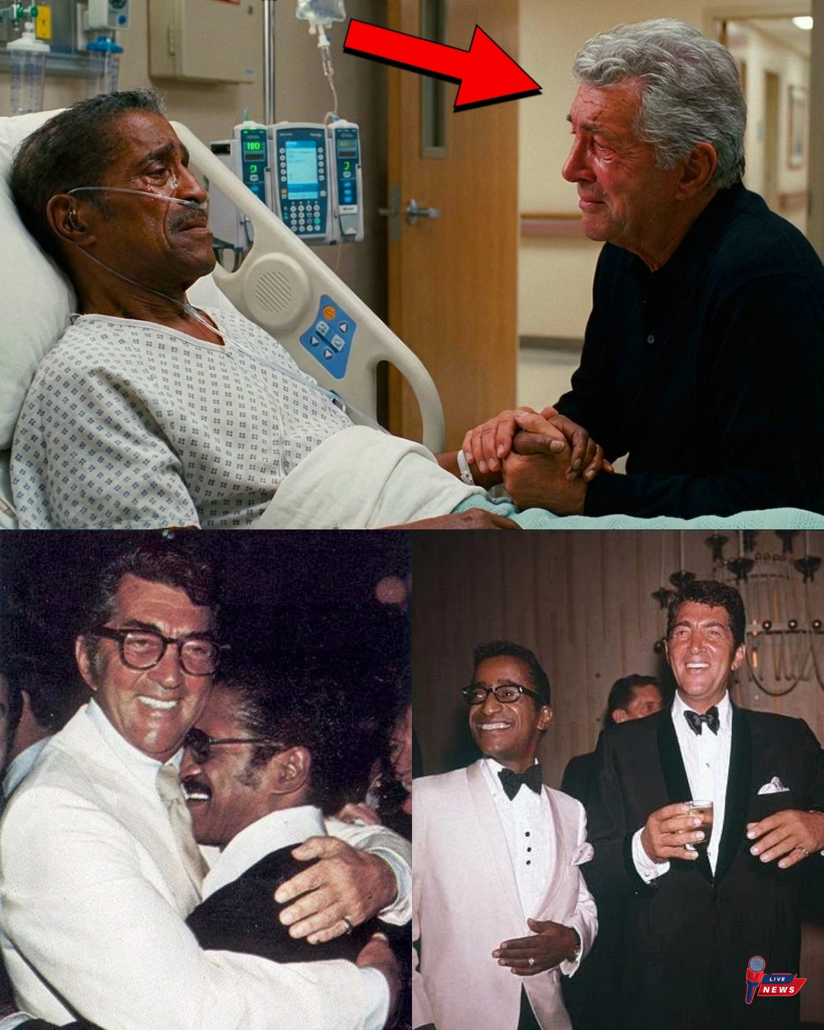 Sammy Davis Jr. Refused ALL Visitors—Dean’s First Words When He Opened The Door Left Everyone Crying