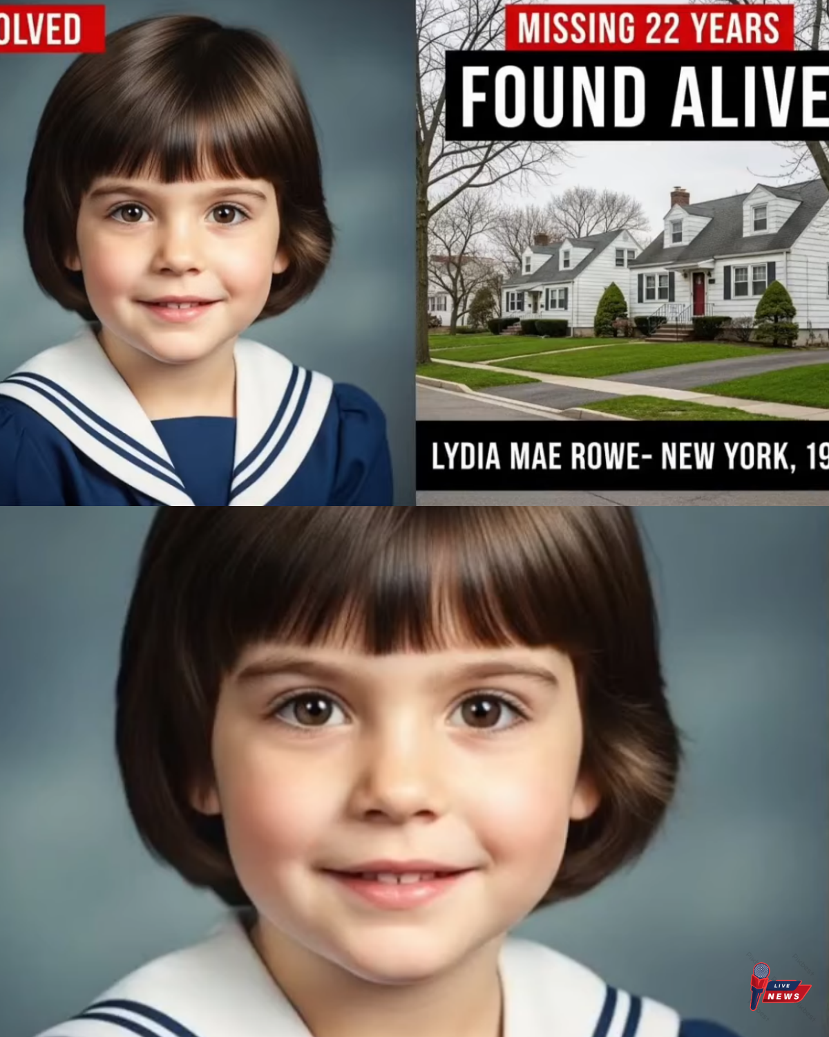 SOLVED by DNA: Lydia Mae Rowe Missing 22 Years – Found Alive…