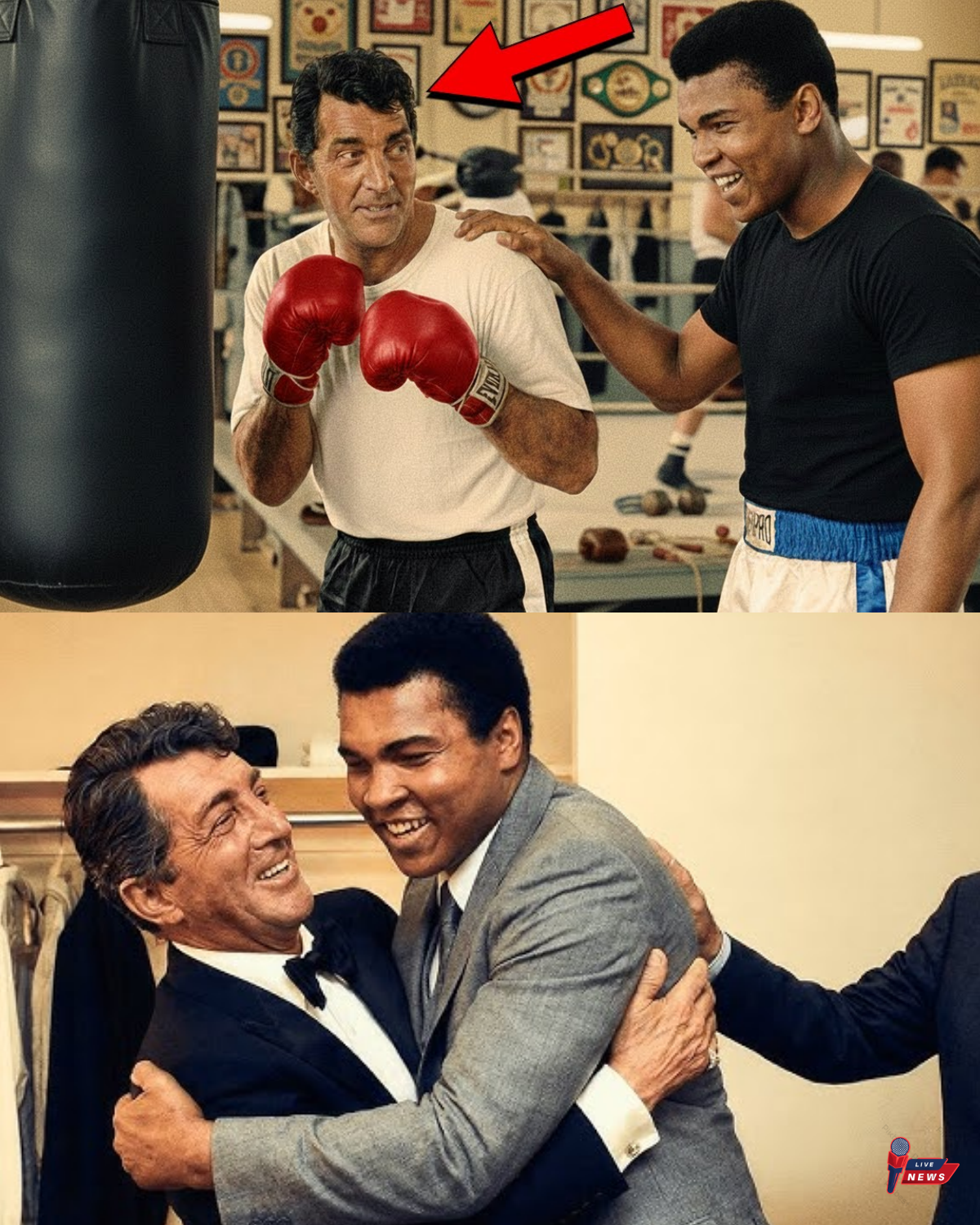 Muhammad Ali Asked Dean Martin to Fight as a Joke — Unaware He Was a Master Fighter