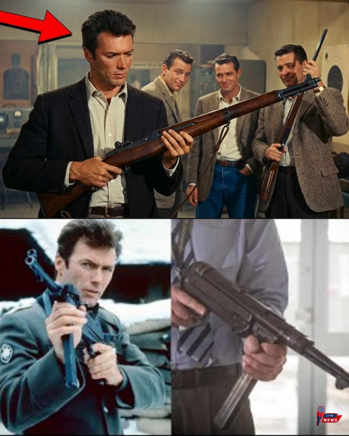 Clint Eastwood Mocked by Elitist Shooters at the Range — 15 Seconds Later, a LEGEND Was Revealed
