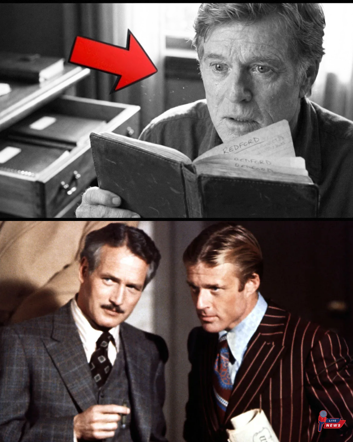 Redford found Newman’s private notes about him what was written on every single page left speechless