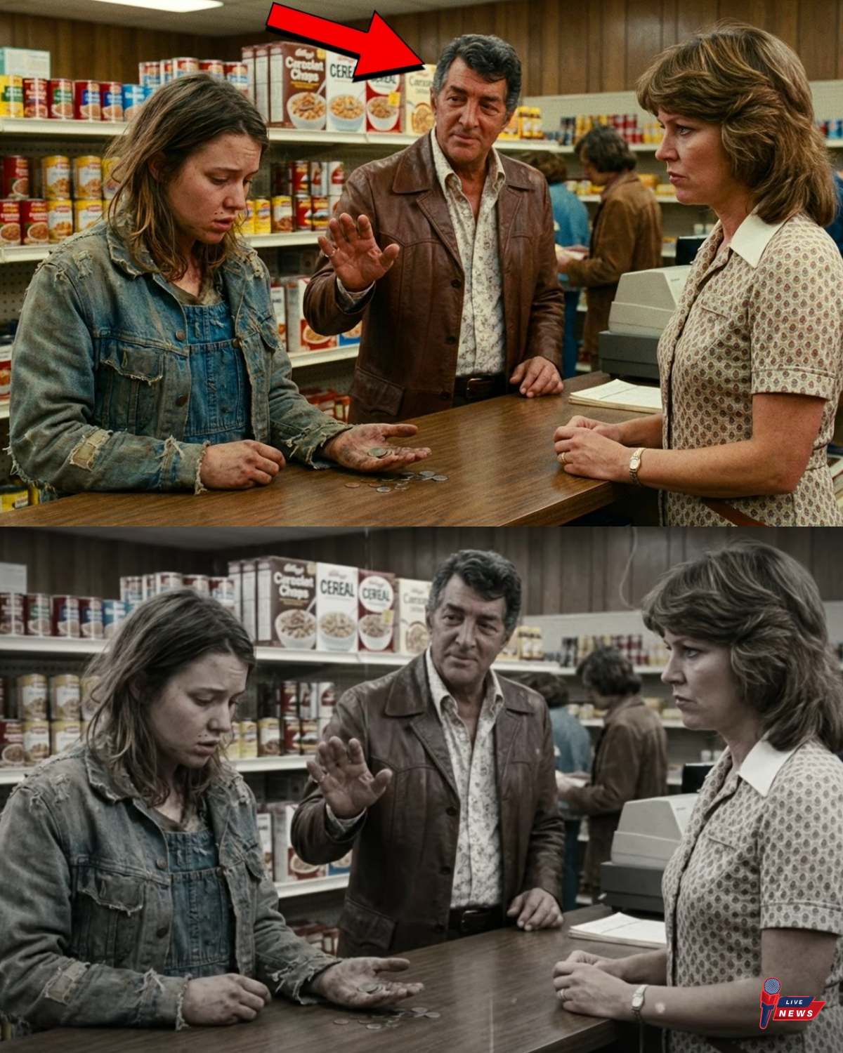 Homeless Girl Counted Coins for BREAD — What Dean Did Next STUNNED Entire Store