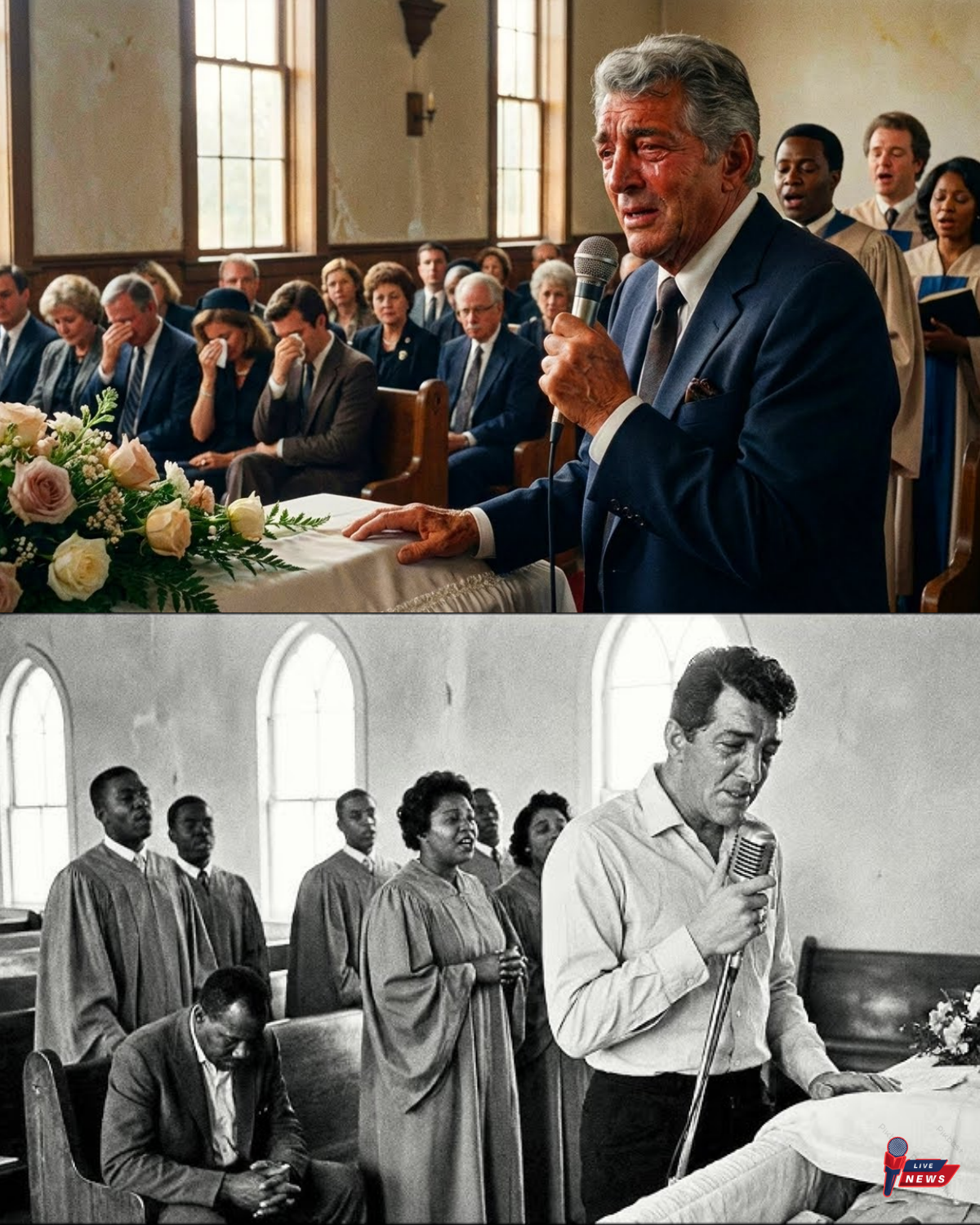 Dean Martin Sang GOSPEL at His Son’s Funeral — His Voice Cracked… Then EVERYTHING CHANGED
