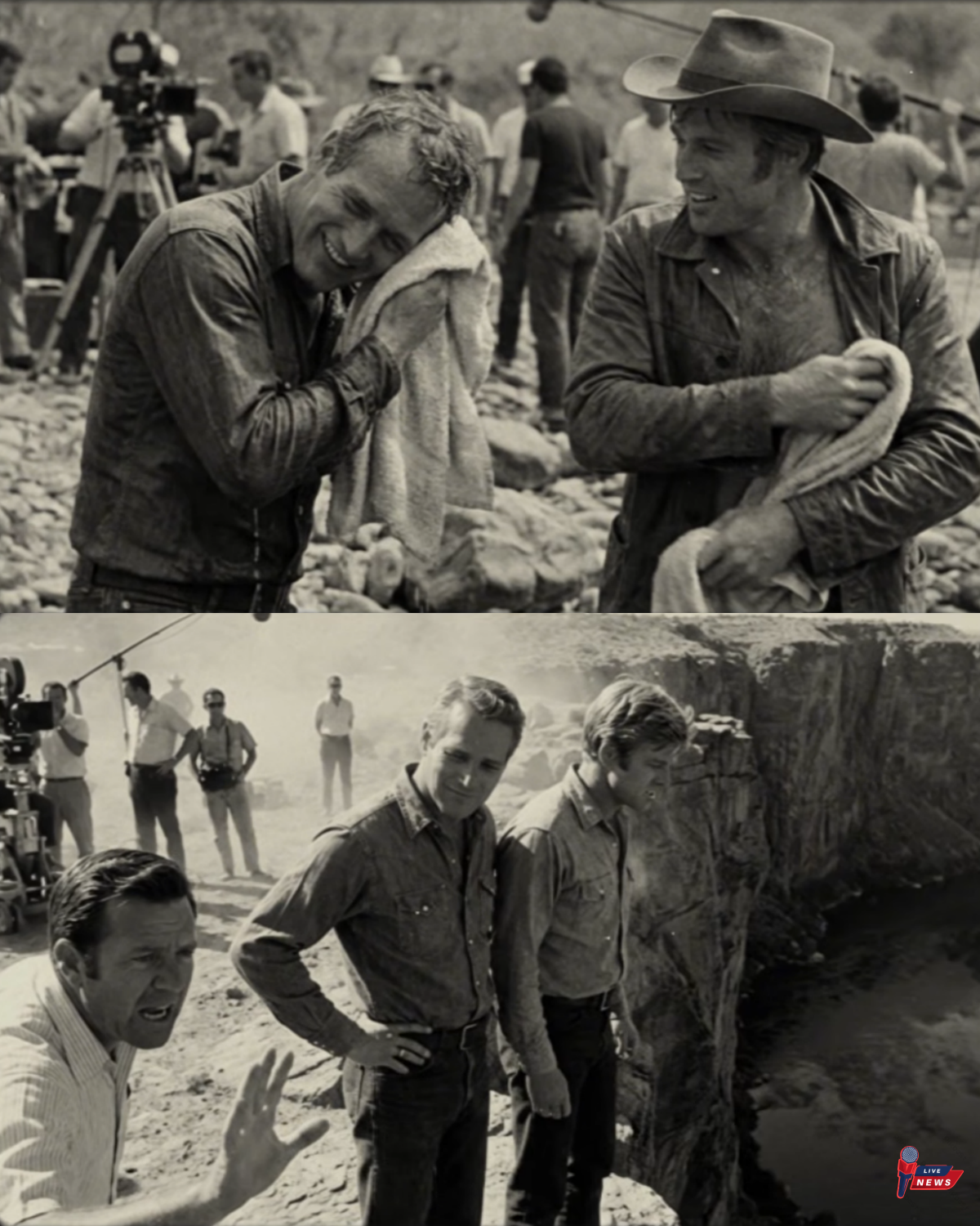Newman Dared Redford to Jump the Cliff—What Happened Next Terrified the Stunt Chief
