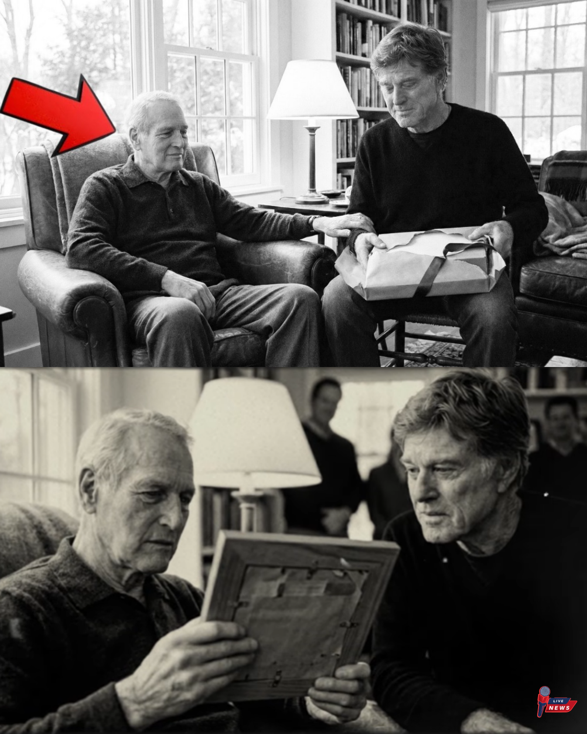 Paul’s Last Birthday, January 2008 — Robert Brought THIS Gift and Paul Said ‘You Already Know’