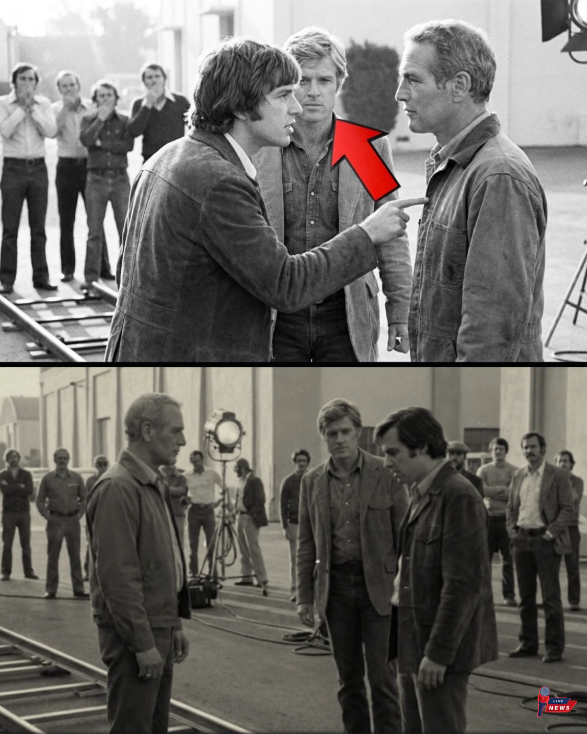 Bully Director Humiliates Paul and Robert, Unaware That They Were Famous Actors